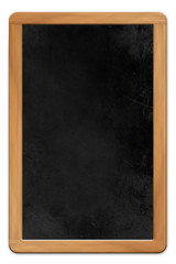 Blank framed blackboard