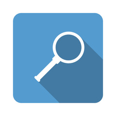 magnifying glass flat icon