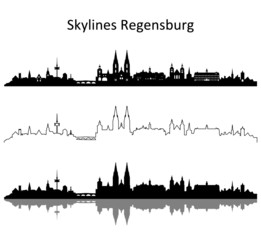 Skyline Regensburg © SimpLine