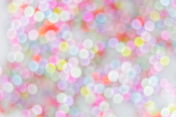 De focused lights , blur effect use for background