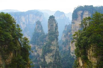 Peak of the mountain