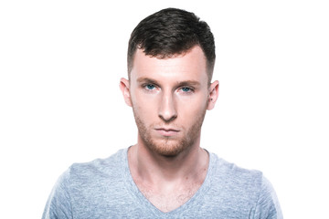 Fototapeta premium Confident and convincing young man
