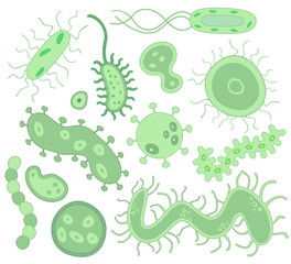 Bacteria and virus collection