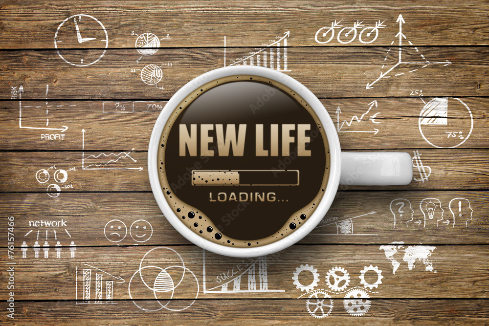 Sticker New Life Loading