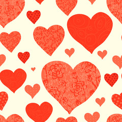 seamless valentine's day background