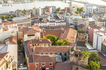 Fototapeta premium evening panorama of Istanbul