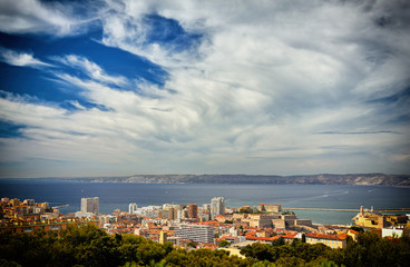 Marseille City and its Harbor