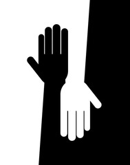 Obraz premium hands design