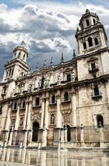 Fototapeta premium Cathedral in Jaen, Andalucia