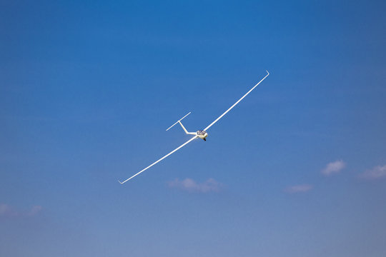 Glider in the air