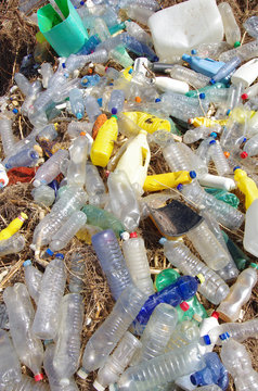 Pollution par les plastiques sur les plages