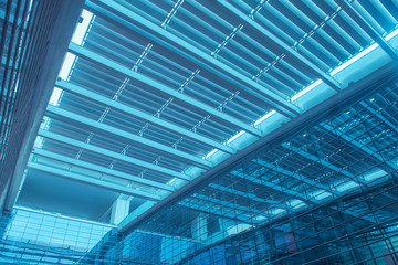 Modern Architecture of airport station