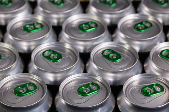 Pattern from much of drinking cans