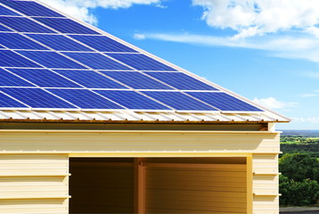 Production d'électricité par panneaux solaires