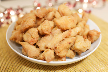 fried chicken on a plate