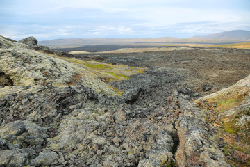 Fototapeta na wymiar Krafla volcanic area