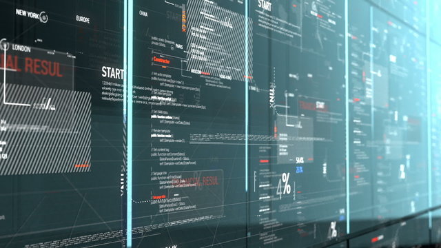 Computer code program digital background