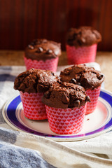 chocolate muffins
