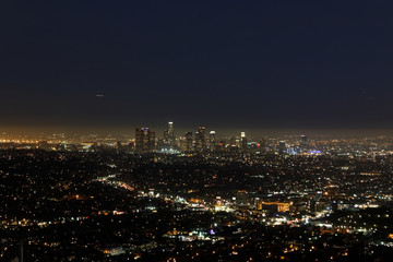 Fototapeta na wymiar Los Angeles vom Griffith Observatory