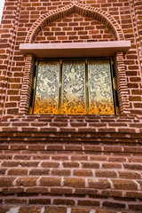 The windows of Neramit Wipatsana Temple Loei, Thailand
