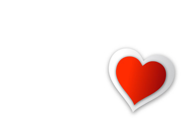 Valentine Heart Wording Space