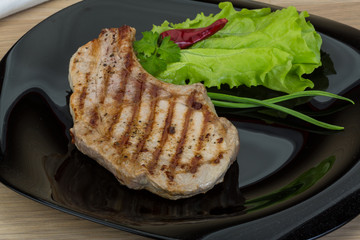 Grilled t-bone steak
