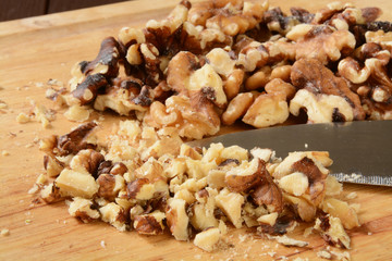 Chopped walnuts