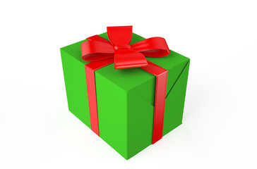 Gift green box