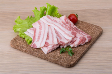 Sliced bacon
