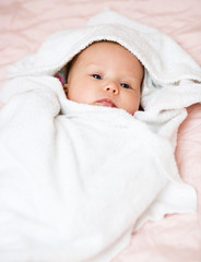 Adorable baby newborn