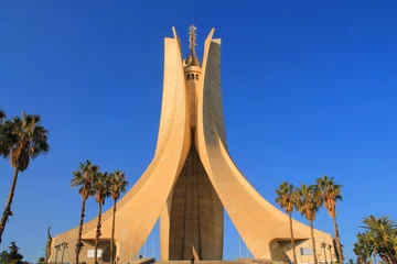 Rolgordijnen Martelaarsmonument in Algiers, Algerije © Picturereflex