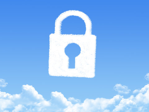 Lock Cloud Shape