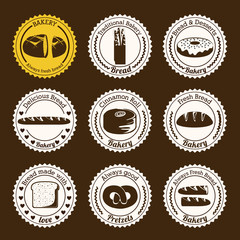 Bakery design, vector illustration.