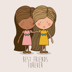 Friends design,vector illustration.