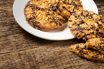 cookies on a plate