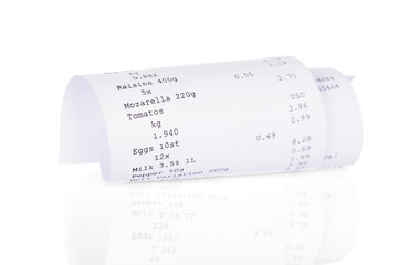 Photo Of Receipt