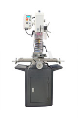 milling machine isolated under the white background