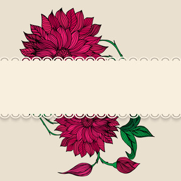 Floral ornate pattern