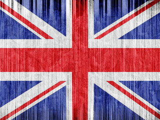 United Kingdom flag paper texture