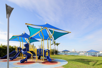 Fototapeta premium Modern play ground park