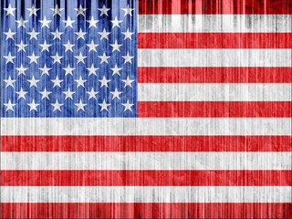 Naklejka premium US national flag paper texture