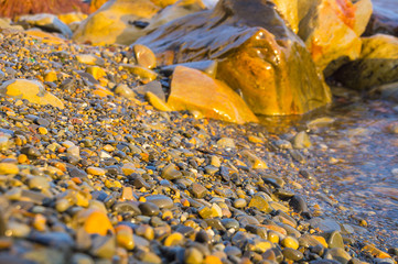 stones in the water