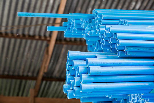 various size of pvc pipes