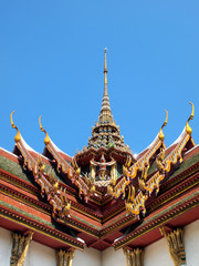 Fototapeta premium Roof gable in Thai style