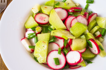 Salad of radish