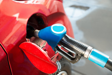 Car With A Gas Pump
