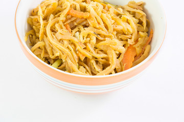 Vegan food popular manu in Nine Emperor Gods Festival ( J food )