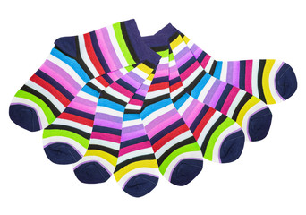 colorful cotton socks