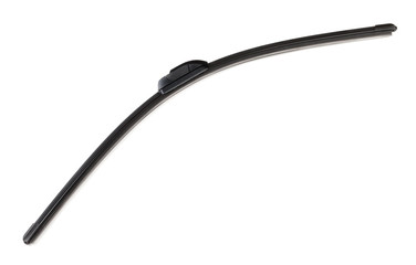 Wiper isolate on white