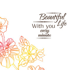 Floral ornate pattern